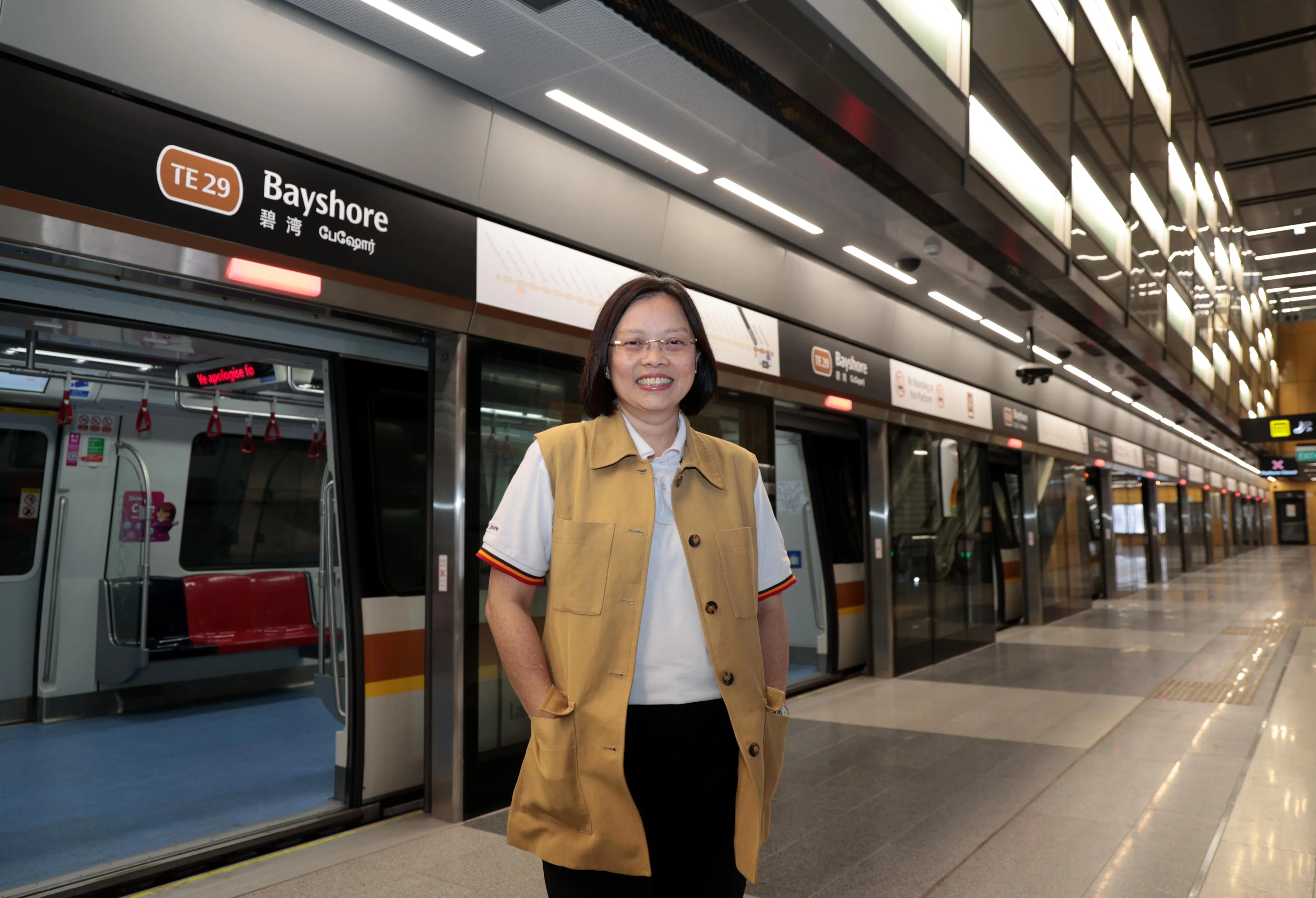 幼儿园Alphabet Playhouse品牌总监阮淑冰认为，幼儿园靠近碧湾站，可能会吸引那些优先考虑接送便利性的家长为孩子报读。 （梁麒麟摄）