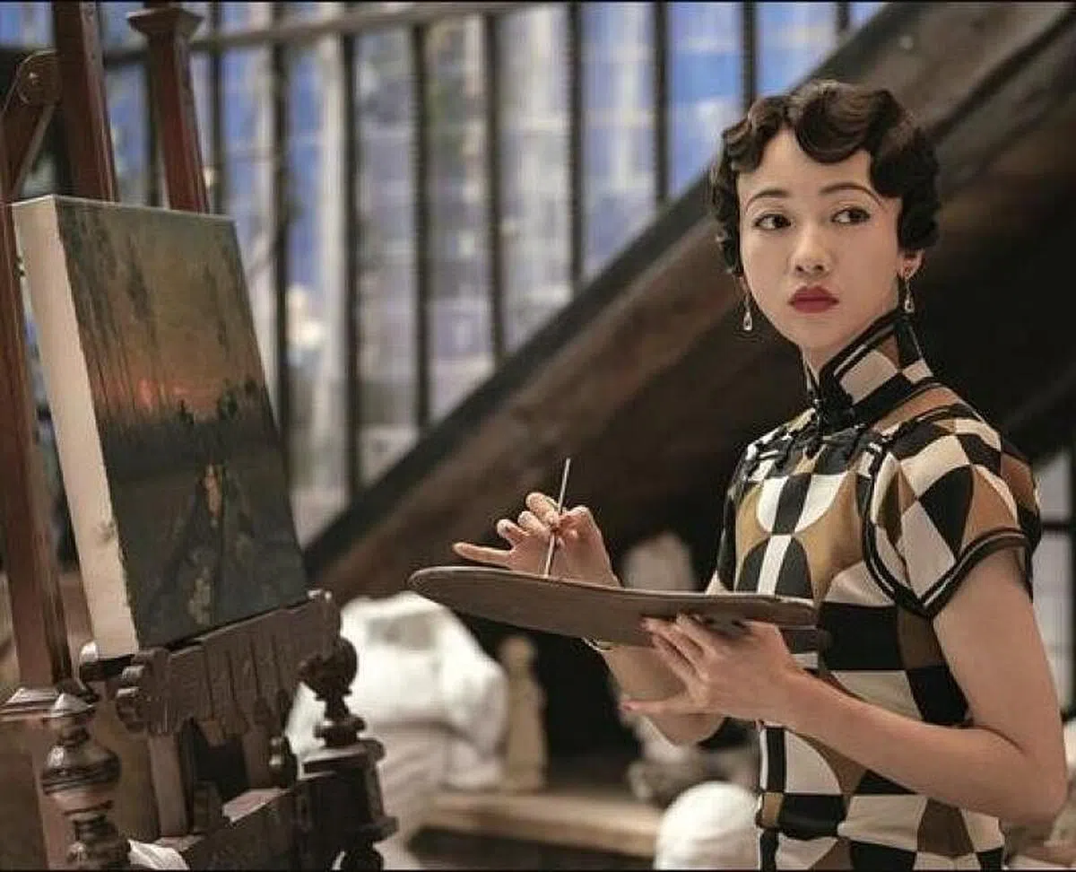 吴谨言演满腹心机的精明女子。（网络）