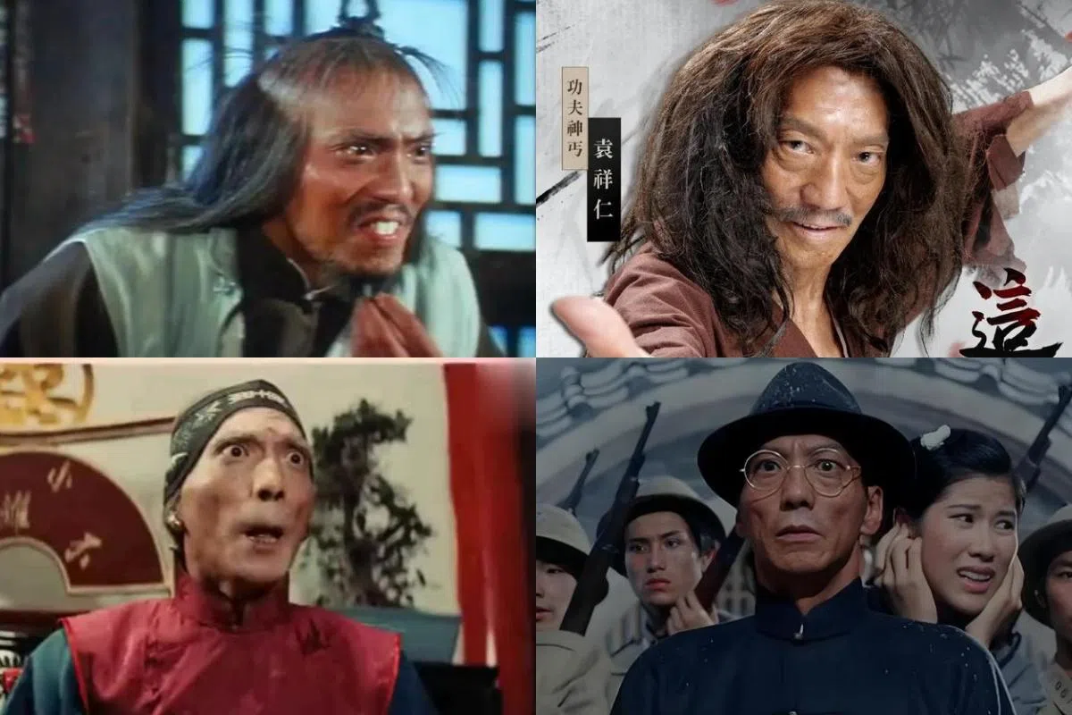 袁祥仁在电影中的各种滑稽、压场造型，可塑性强。（互联网）