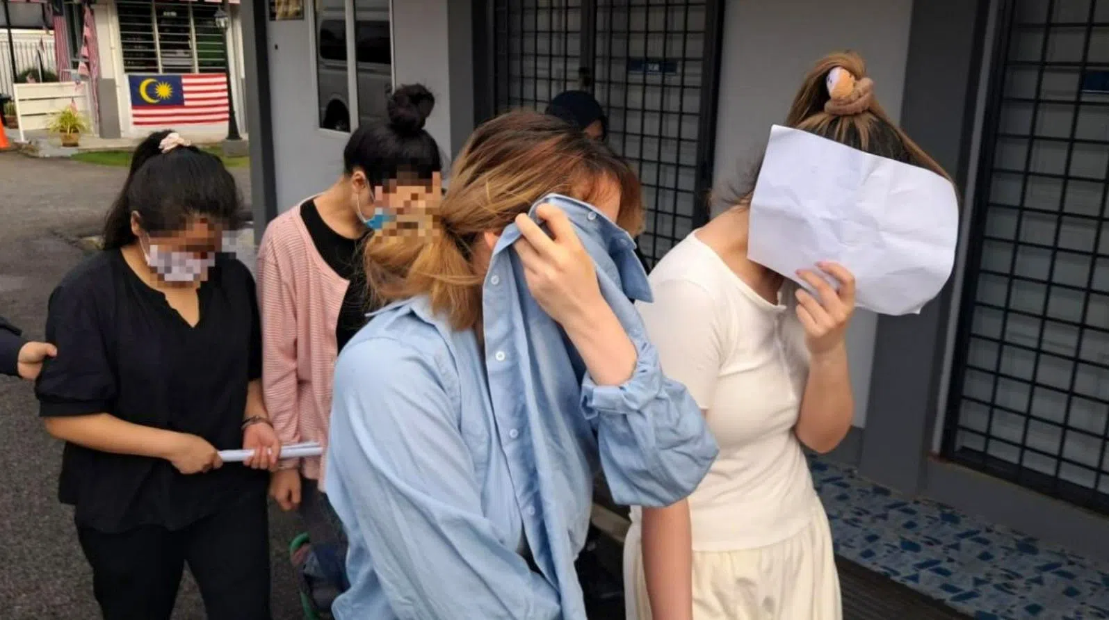 涉案的中国籍嫌犯包括五名女性。（星报）