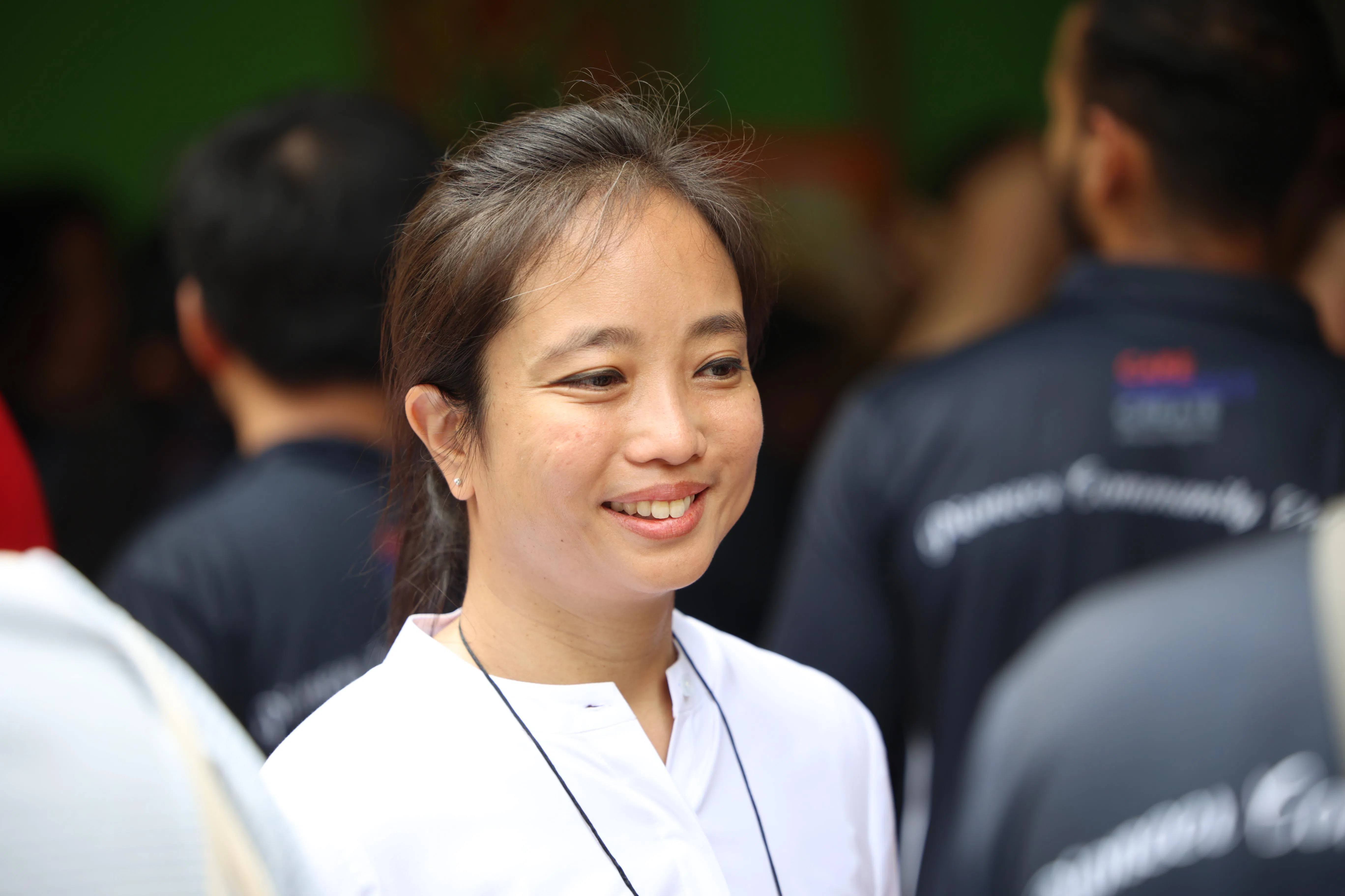 李乃怡原本活跃于先驱区，约一年前加入胡美霞所负责的亚逸拉惹—玉宝人民行动党支部，近日她似乎转到东部。（关俊威摄）