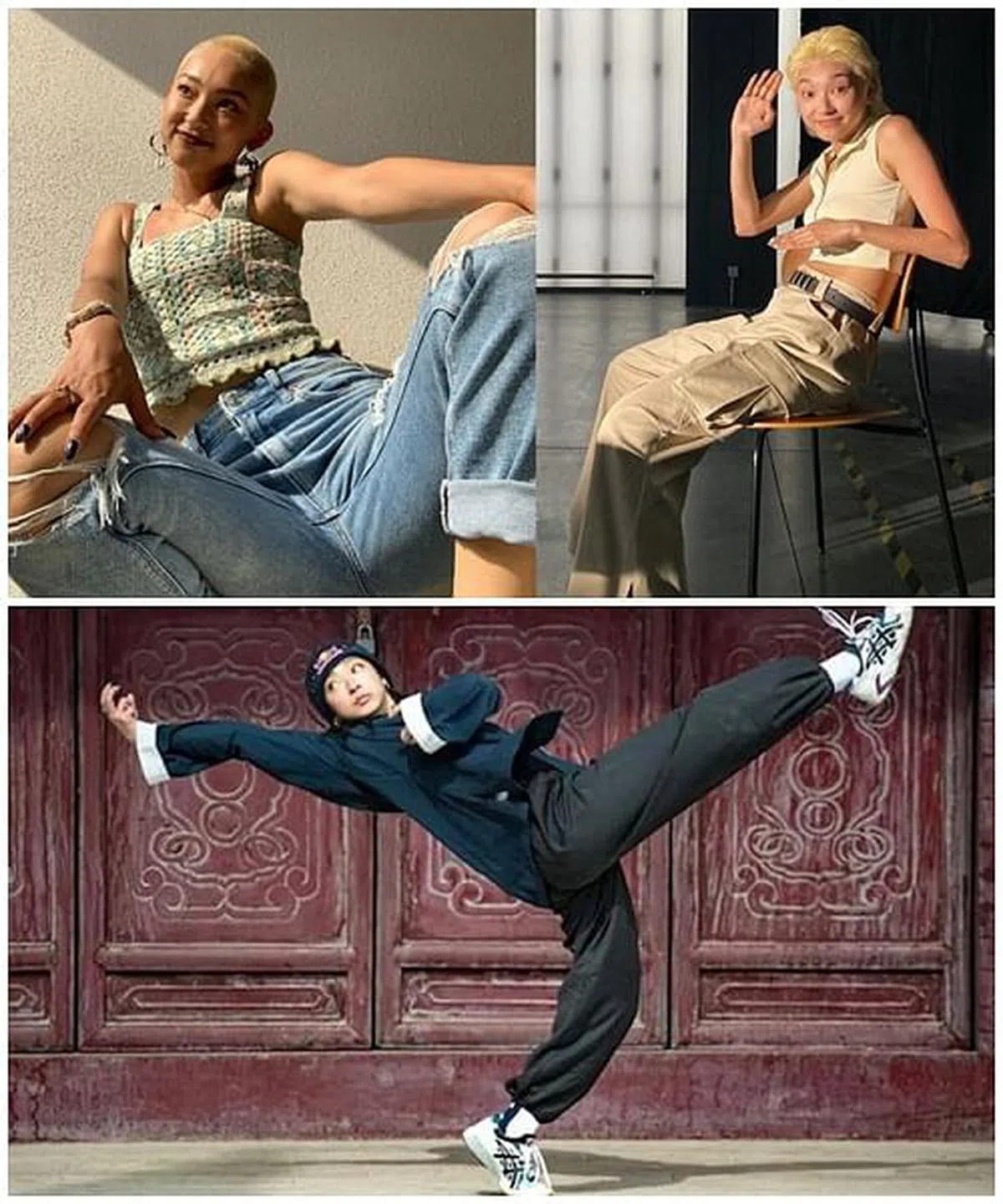 日本舞者Kyoka曾到中国少林寺学醉拳，不断设法提升舞艺。（取自Instagram）