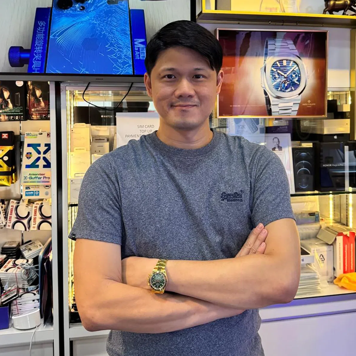 Symbian创办人詹顺发。（商家提供）