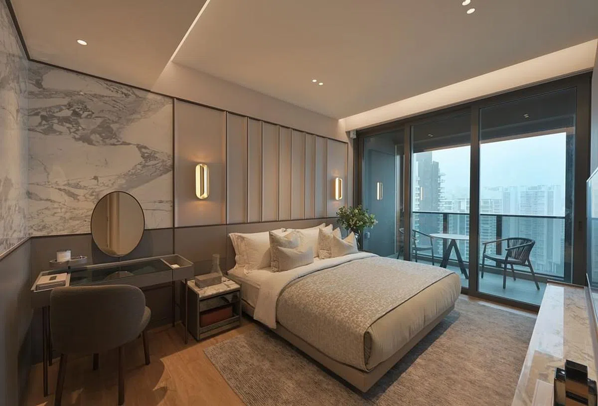 高雅大气的内部设计兼具奢华与品味。（图/星狮地产提供）