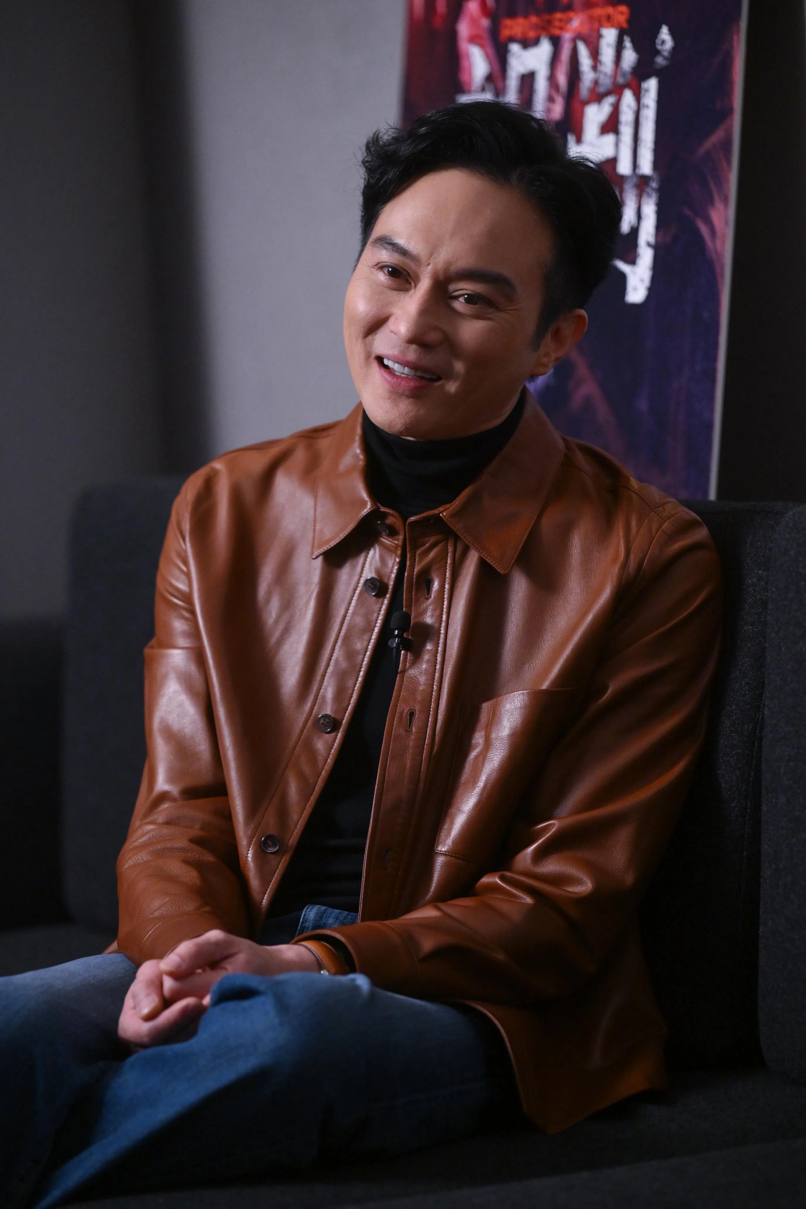 张智霖说儿子张慕童没有看过他和袁咏仪拍的电影。（邵氏机构提供）