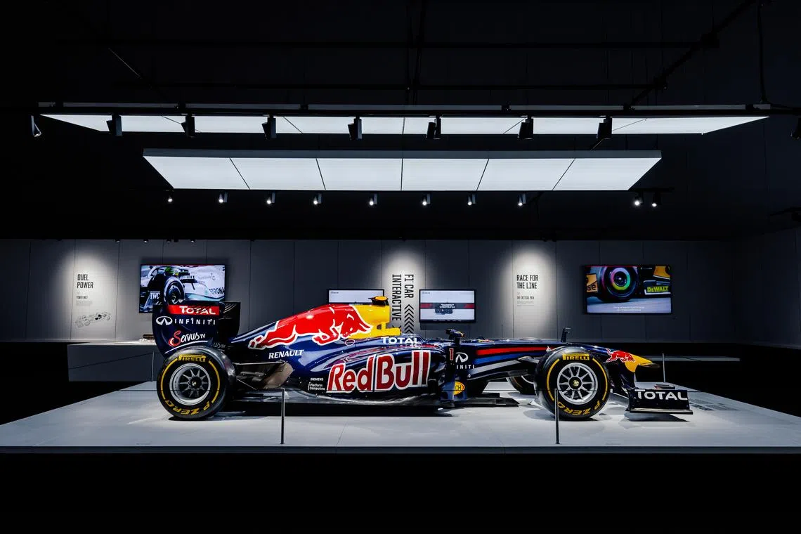 这项展览也汇集了传奇赛车展品，主办方之后将公布更多展车。（F1®展览提供）