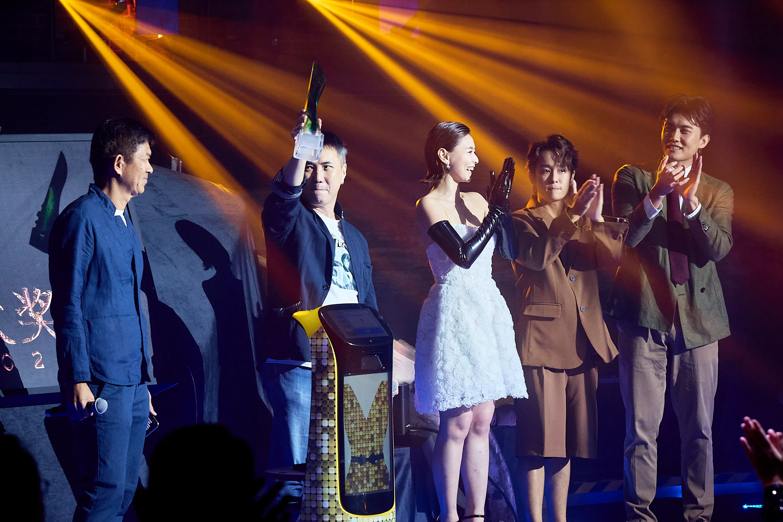 最佳戏剧奖在前奏颁奖典礼颁发，由《金色大道》夺得。（新传媒提供）