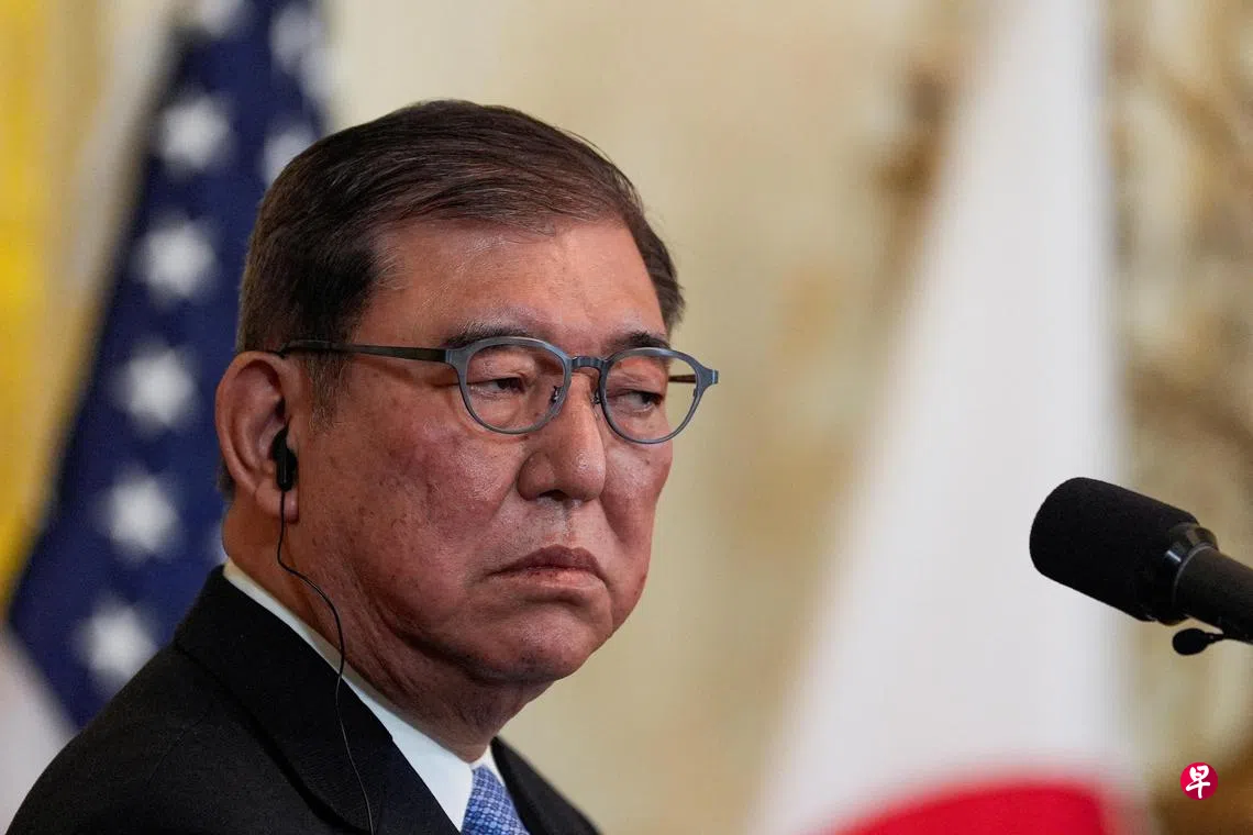 美建议日本提高国防开支石破茂：会自行决定| 联合早报