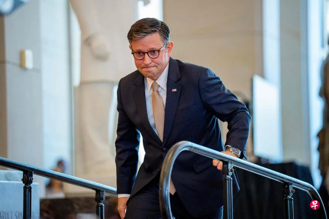 美众议院议长：最迟7月4日对“大而美”法案进行投票| 联合早报