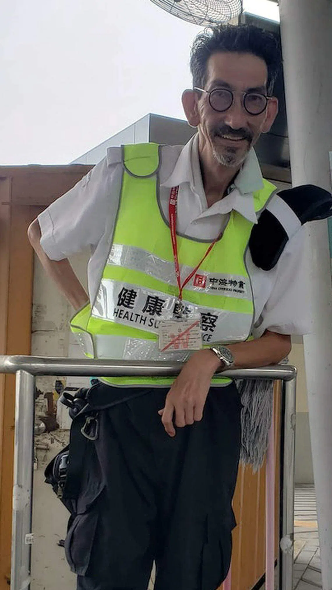 车保罗为参加综艺节目《无限超越班》，辞去原本的边境健康监察员工作。（互联网）