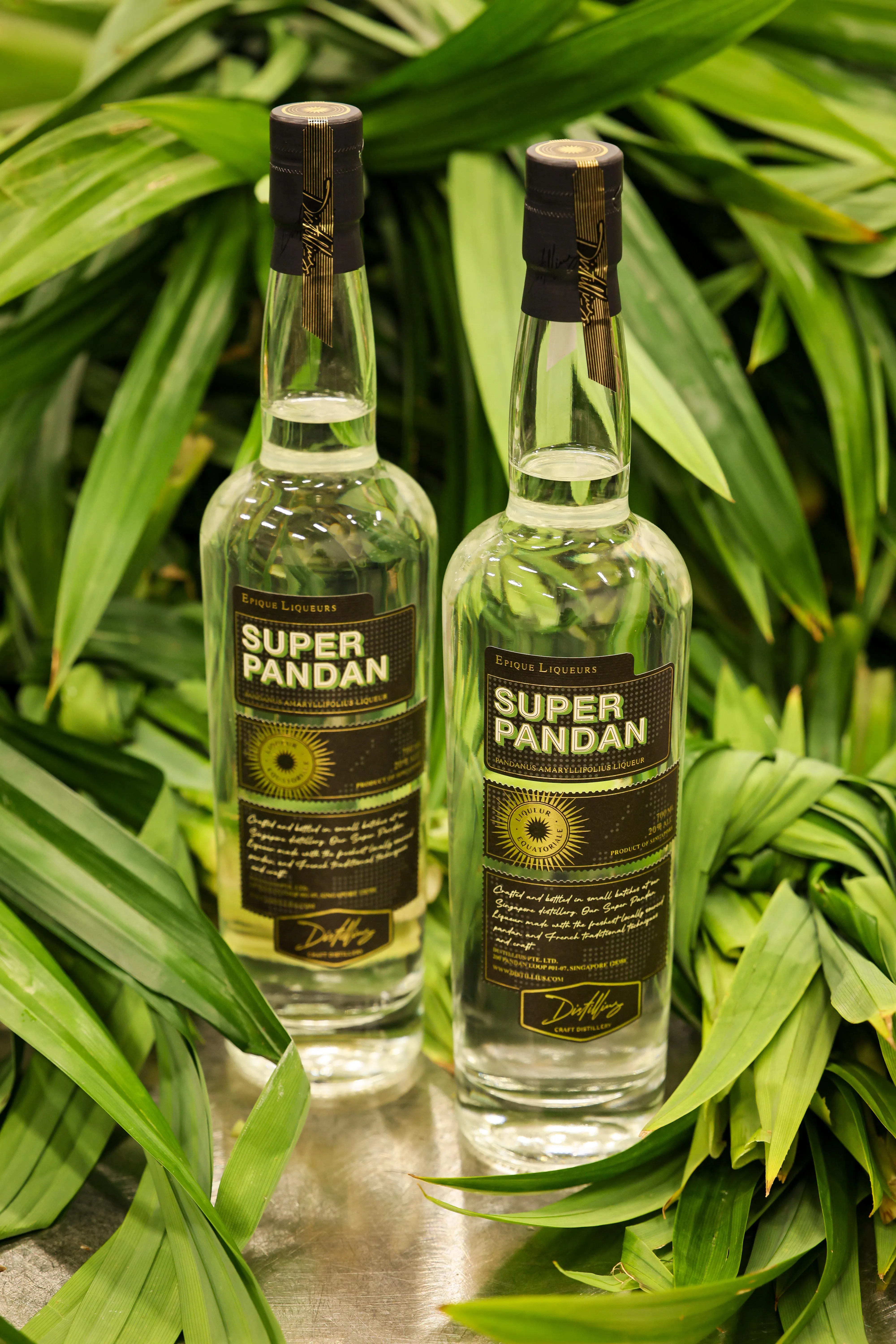 Distillius’s pandan-based Super Pandan won three awards at the 2026 Asia World Spirits Competition.（Photo: Long Kwok Hong）