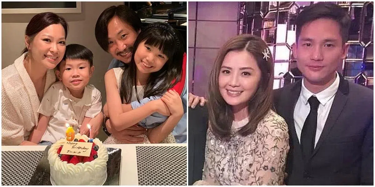 郑中基一家4口幸福美满（左），阿Sa也与石恆聪稳定交往。（图/互联网）