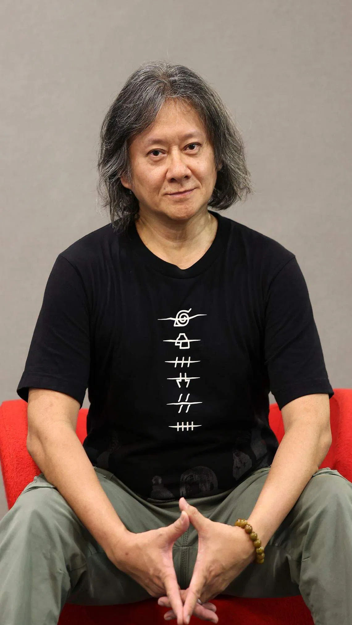 本地漫画家刘夏宗是无人快闪漫画图书馆的策划人之一。（档案照）