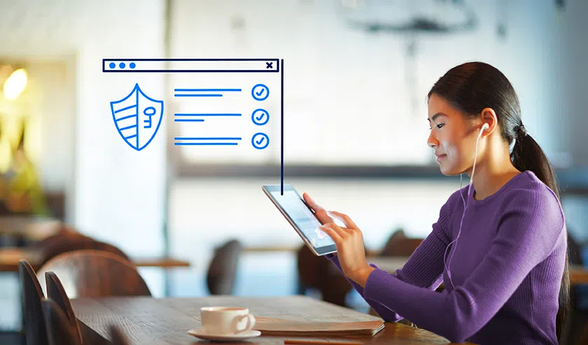 星熠数字银行的三重认证程序，为客户网上资金交易提供保障。（图/星熠数字银行提供）