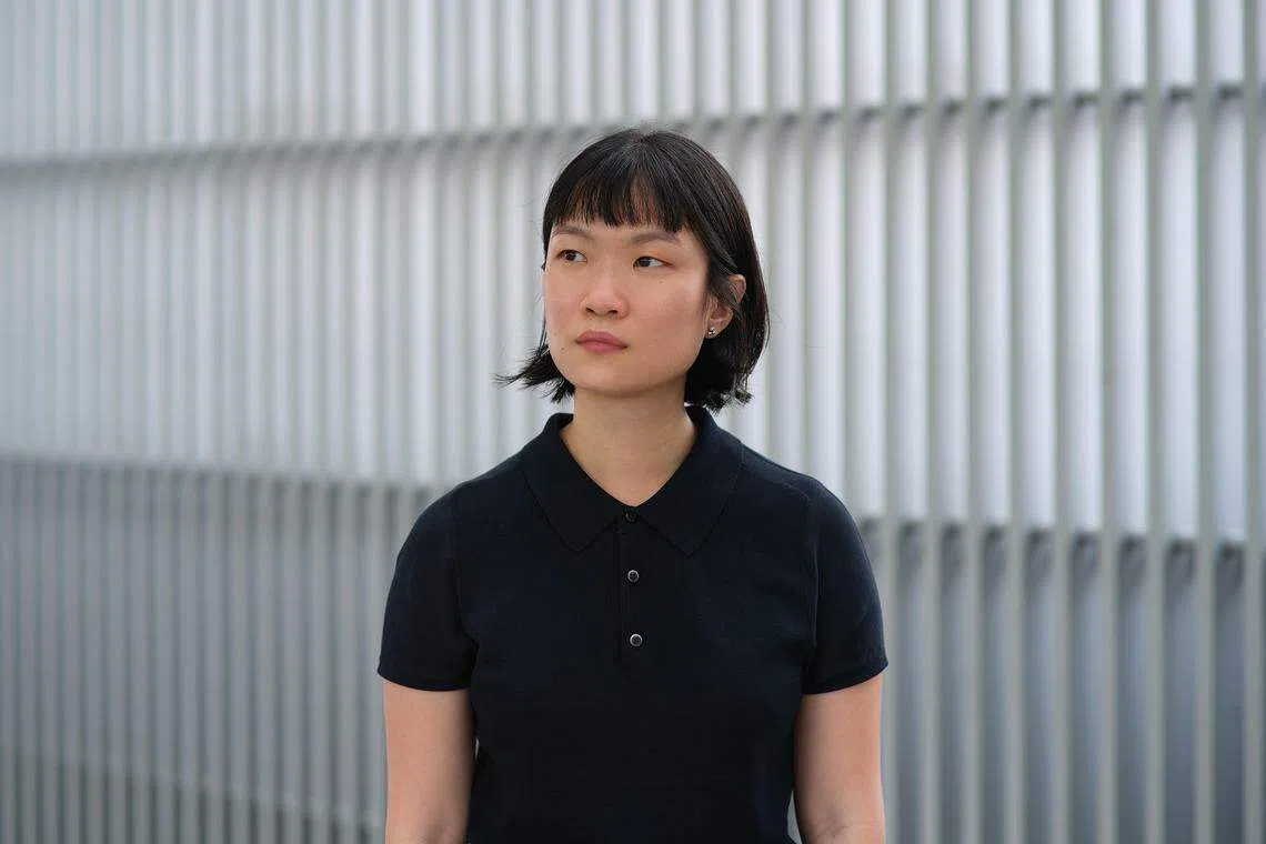 设计师黎铠仪作品探索将3D针织作为一种替代生产方式。（Fabian Ong提供）