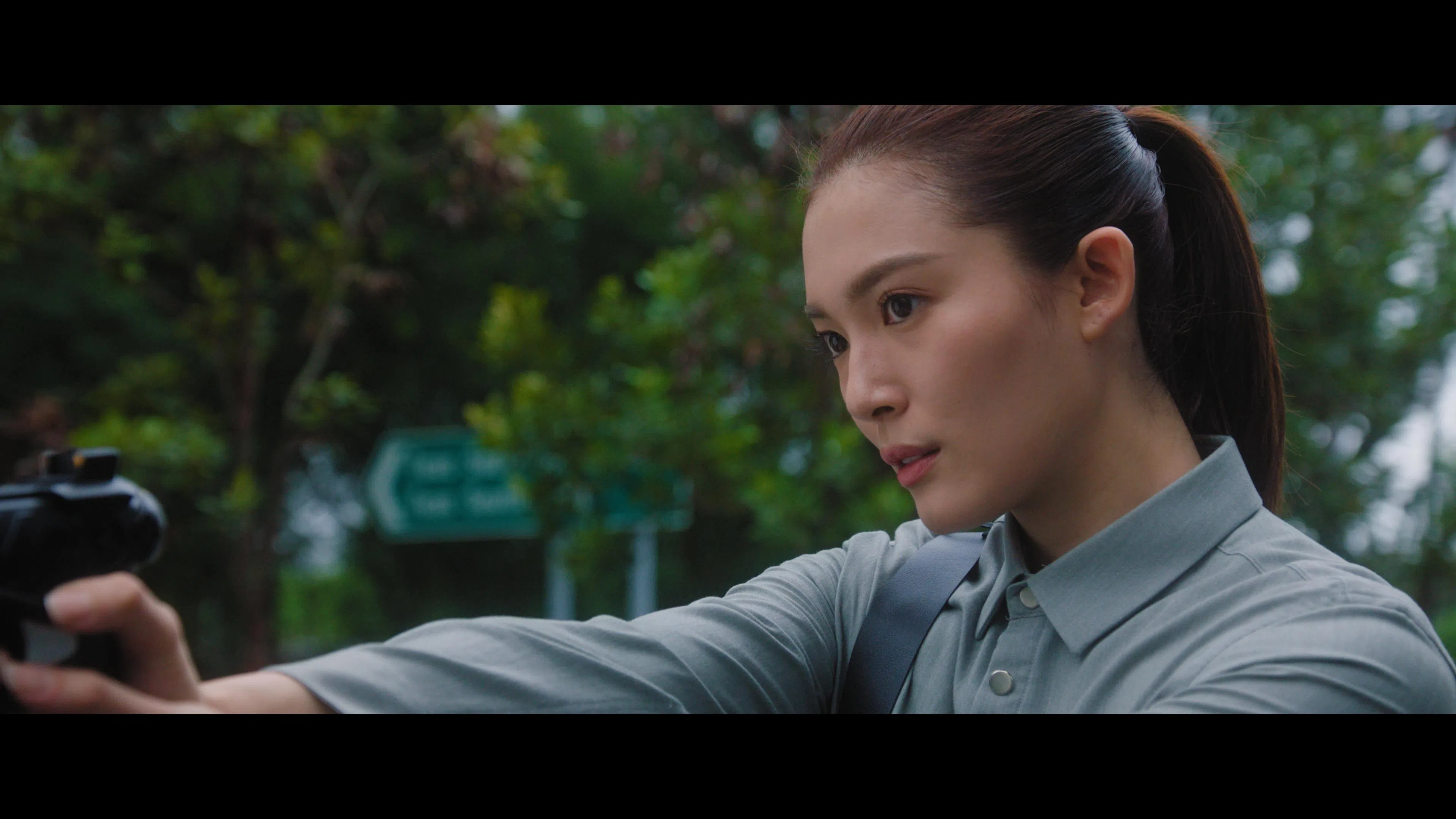 周智慧在《活出好命来》中饰演范晓雯，在去世后来到地府当特警。（新传媒提供）