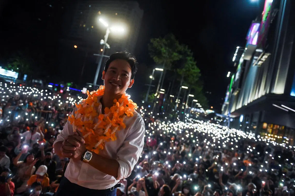 前进党党魁披塔在多项最新民调中都成为最多人支持的首相人选。（路透社）