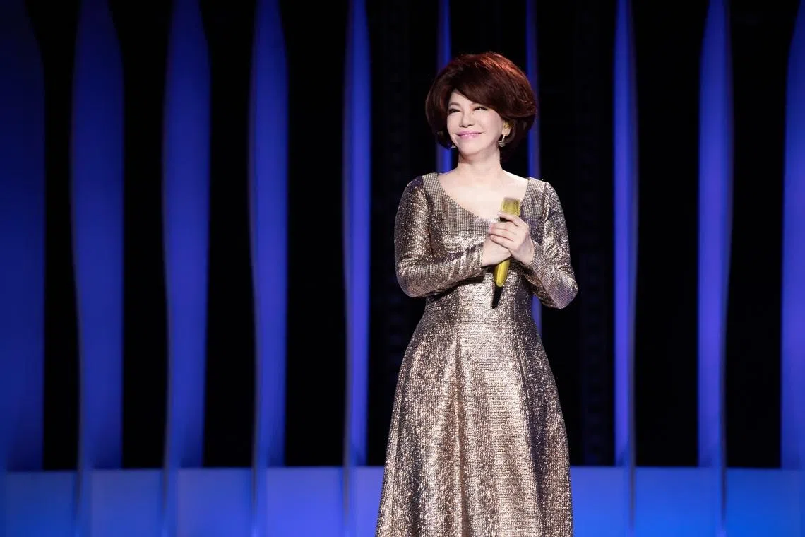 蔡琴出道47年，对自己要求始终严格。（主办方提供）