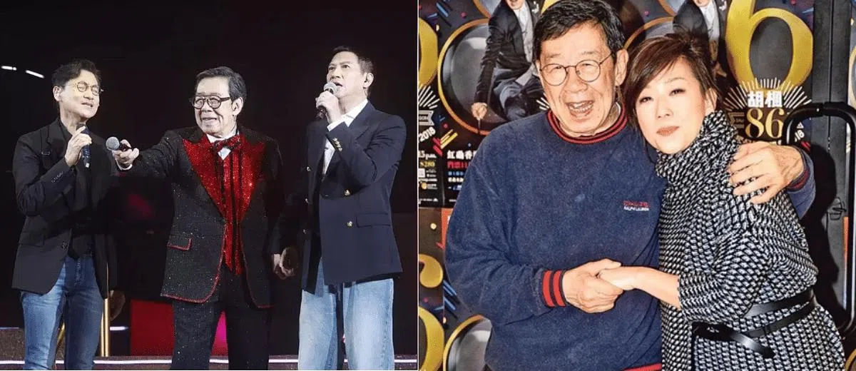 胡枫是张学友、张家辉和林忆莲的干爹。（互联网）