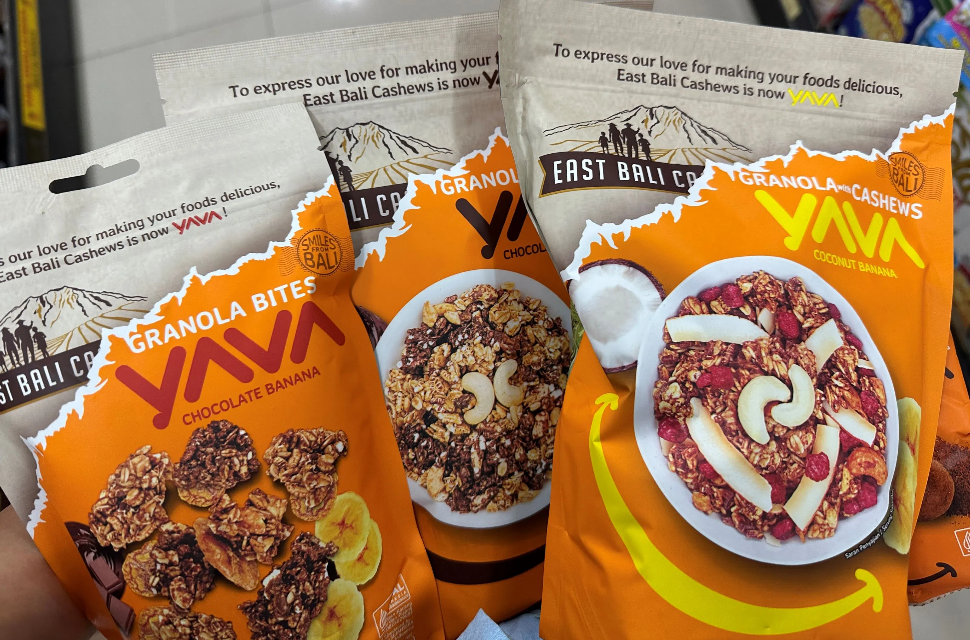 用味道证明实力的伴手礼谷粮。（陈晓彤摄）