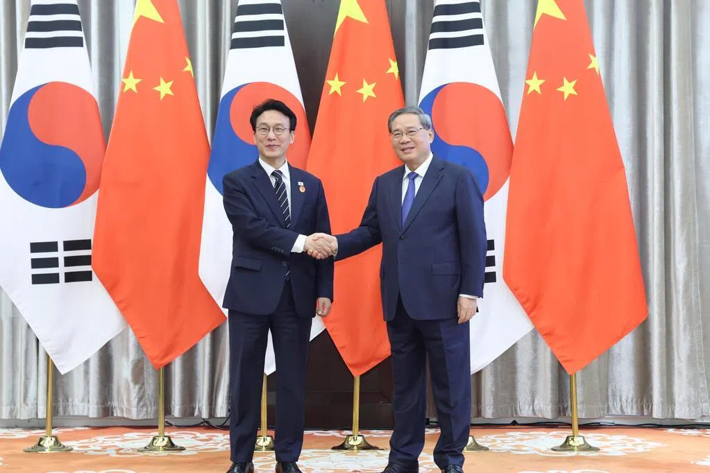 韩总理本周访华期间与李强三次会面
