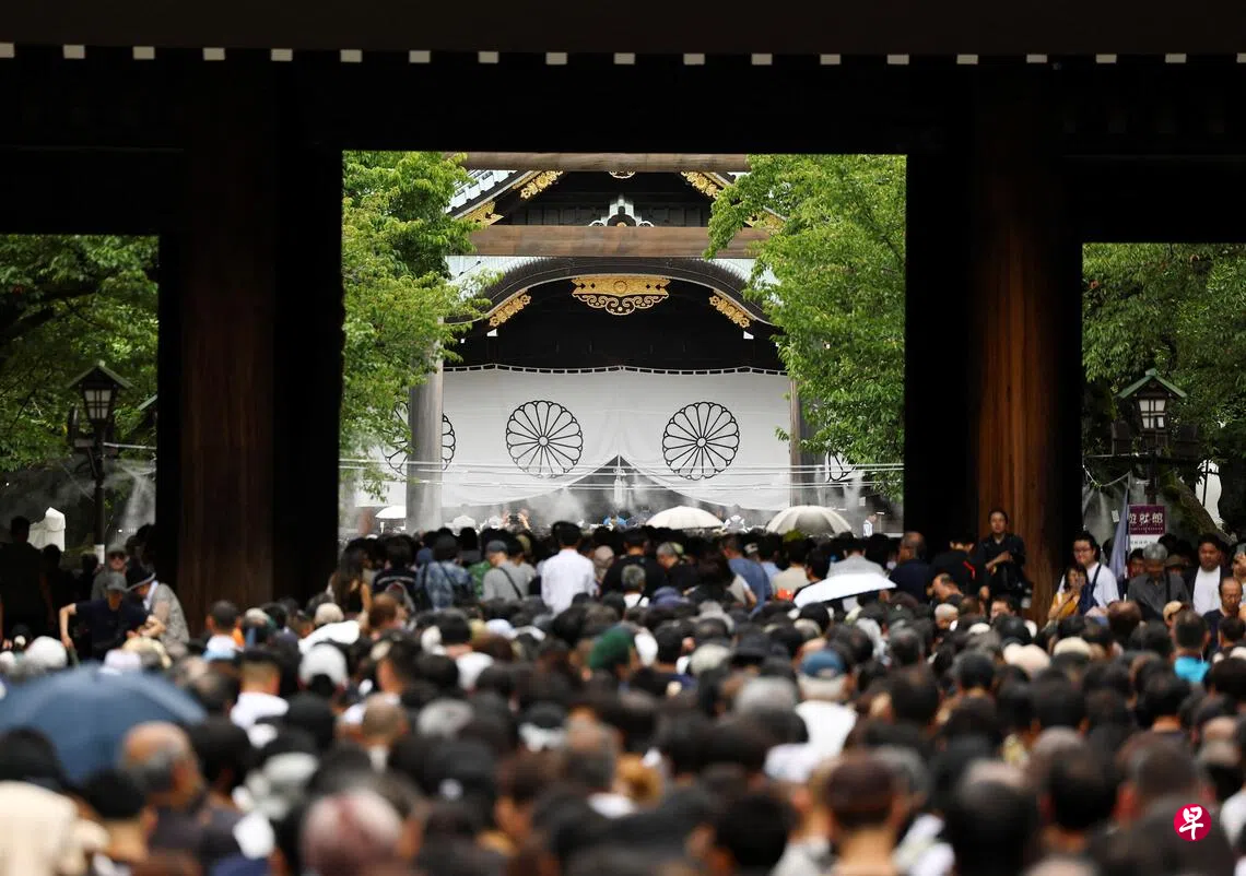 日本政要参拜靖国神社 台湾：尊重对历史议题多元看法