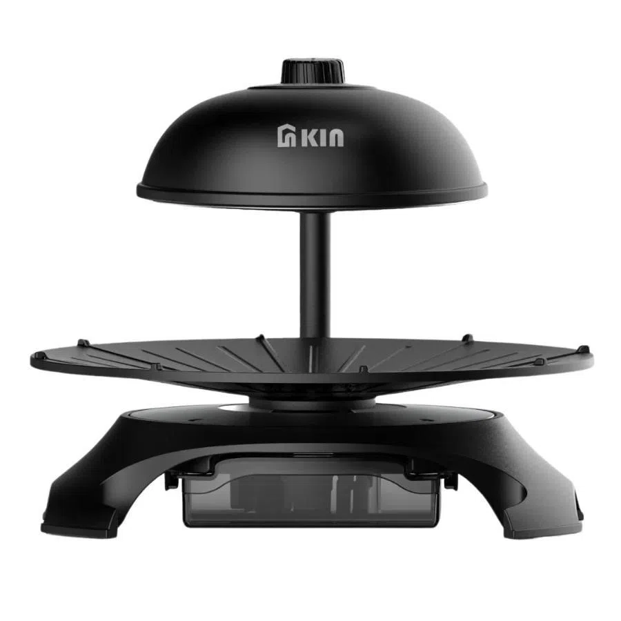 Kin无烟烧烤炉能减少高达99%的烟雾，告别烟雾困扰的问题。（商家提供）