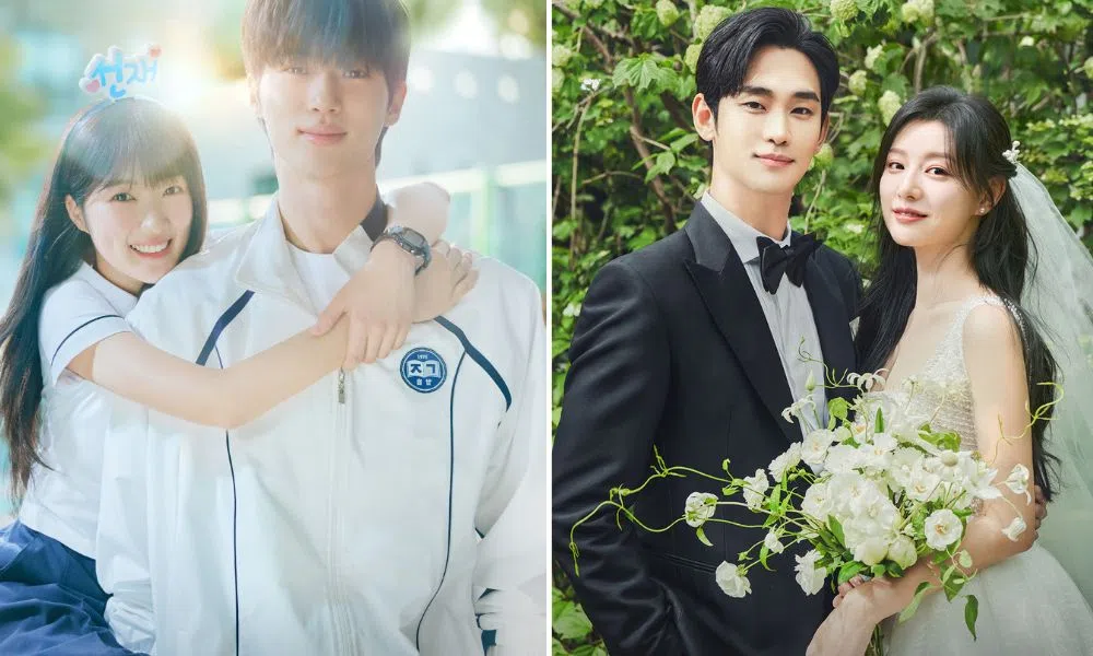 今年两大爆款韩剧《背着善宰跑》（左图）和《泪之女王》掀起大波热度。（Viu提供、取自tvN脸书）