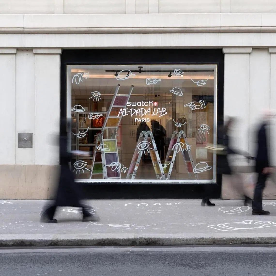 AI-DADA最初在瑞士推出，今年3月起，正式面向全球上线。（斯沃琪提供）