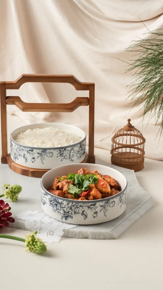 Debal是欧亚人传统圣诞食品，早期人们以佳节剩菜烹制成咖喱。（餐馆提供）