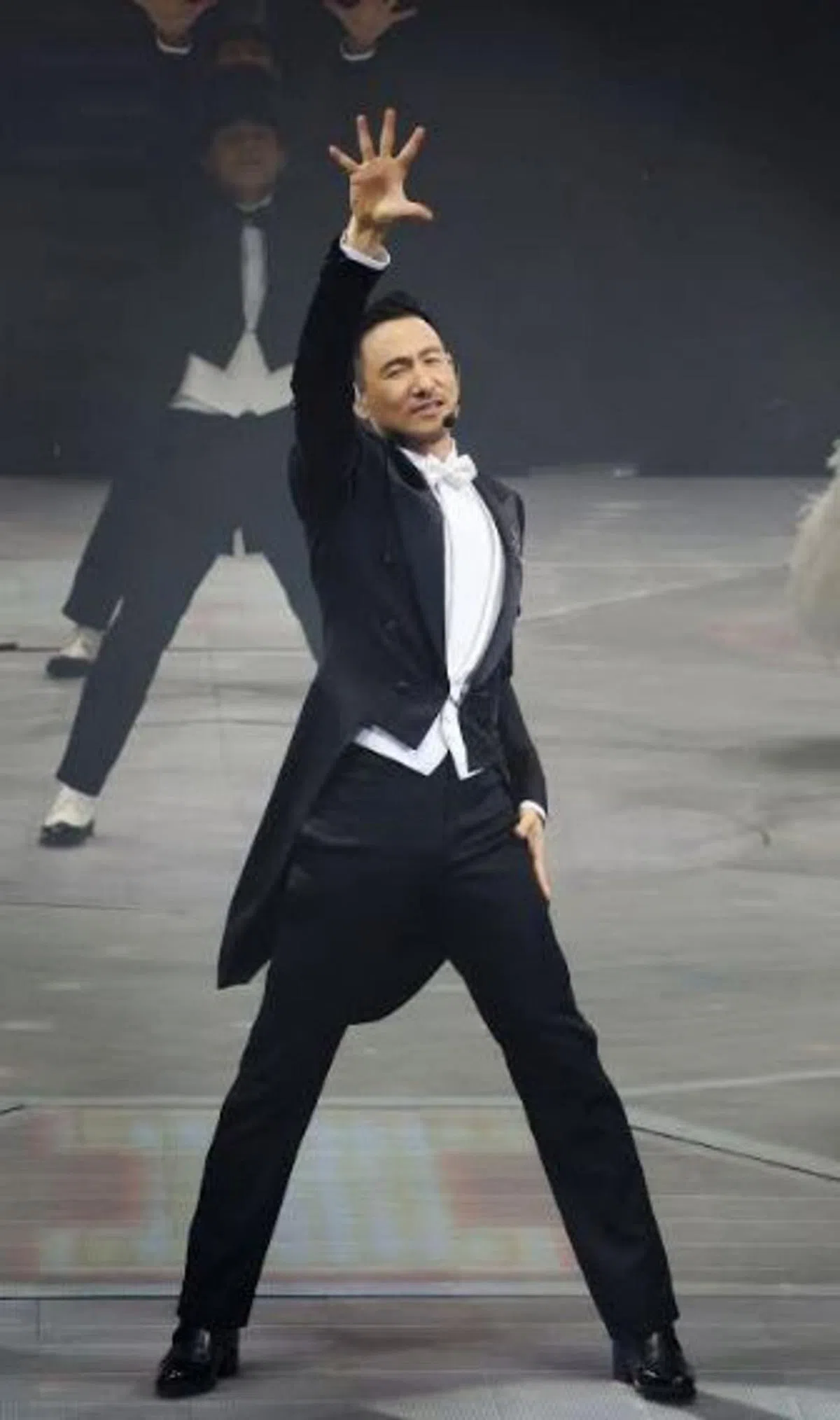 张学友对待工作的认真与专业，是乐坛典范。（UnUsUal提供）