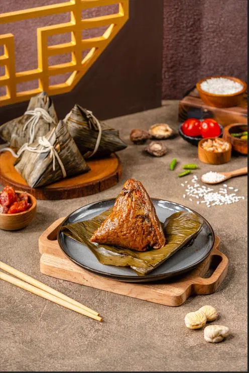 顺顺推出潮州风味肉粽，以传统配料与浓郁咸香风味呈现经典节庆滋味。（顺顺提供）