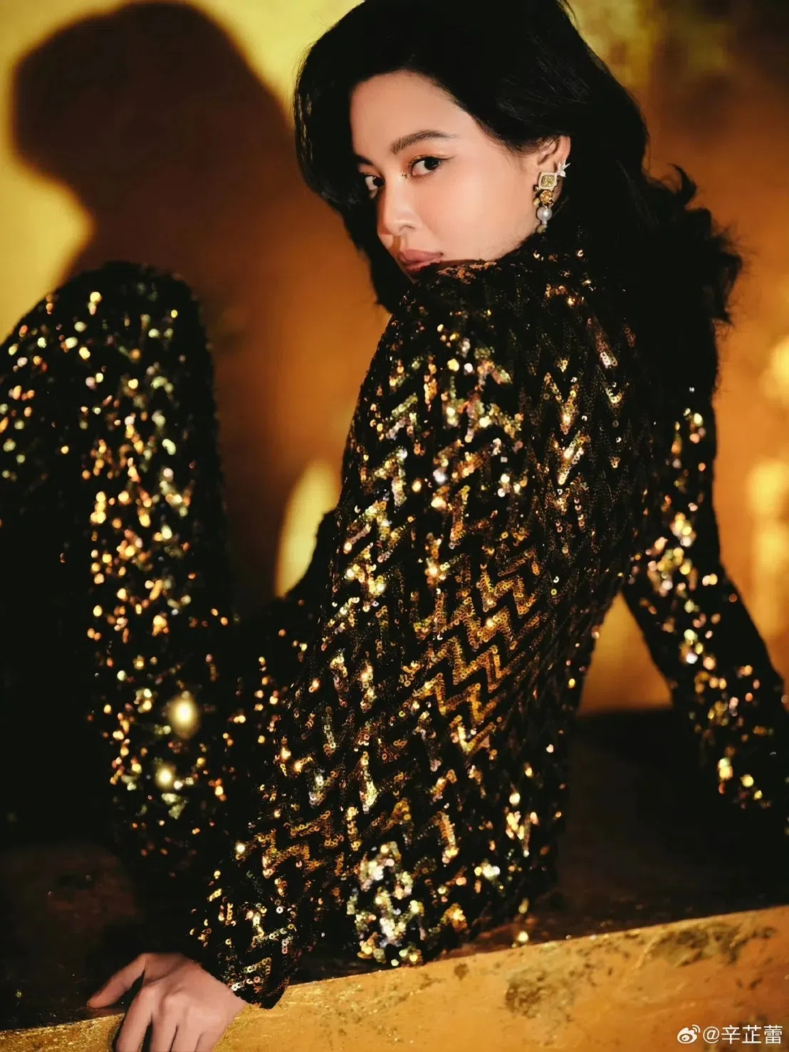 辛芷蕾拍《繁花》时一直要拍摄回头的戏，让她相当崩溃。（互联网）