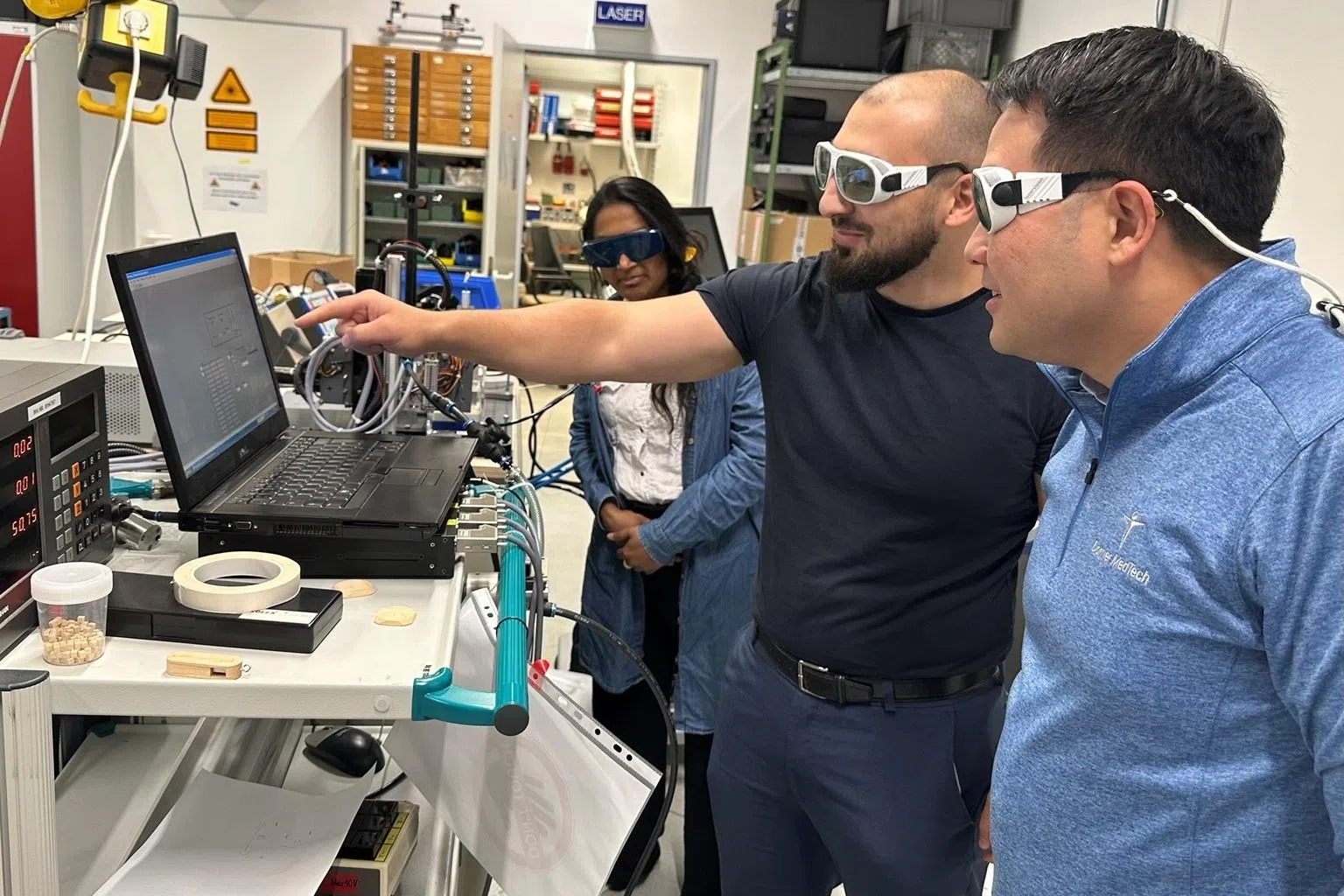 集团总部设于新加坡，在海外设有研发、制造和销售据点，其中包括德国的研发与制造基地（见图）。（Advanced Medtech提供）