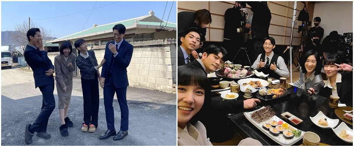 《非》剧组感情非常好，常在社媒上分享幕后花絮照。（图/IG）