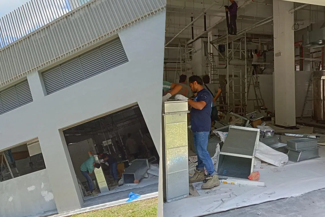 周初明位于榜鹅的Tam Chiak咖啡店目前正在装修中。（读者提供）