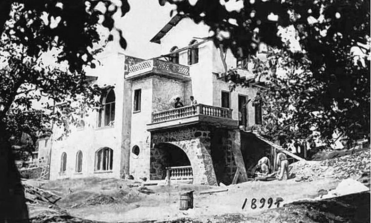 契诃夫在克里米亚南部雅尔塔倾心建造的“白色别墅”。（互联网）