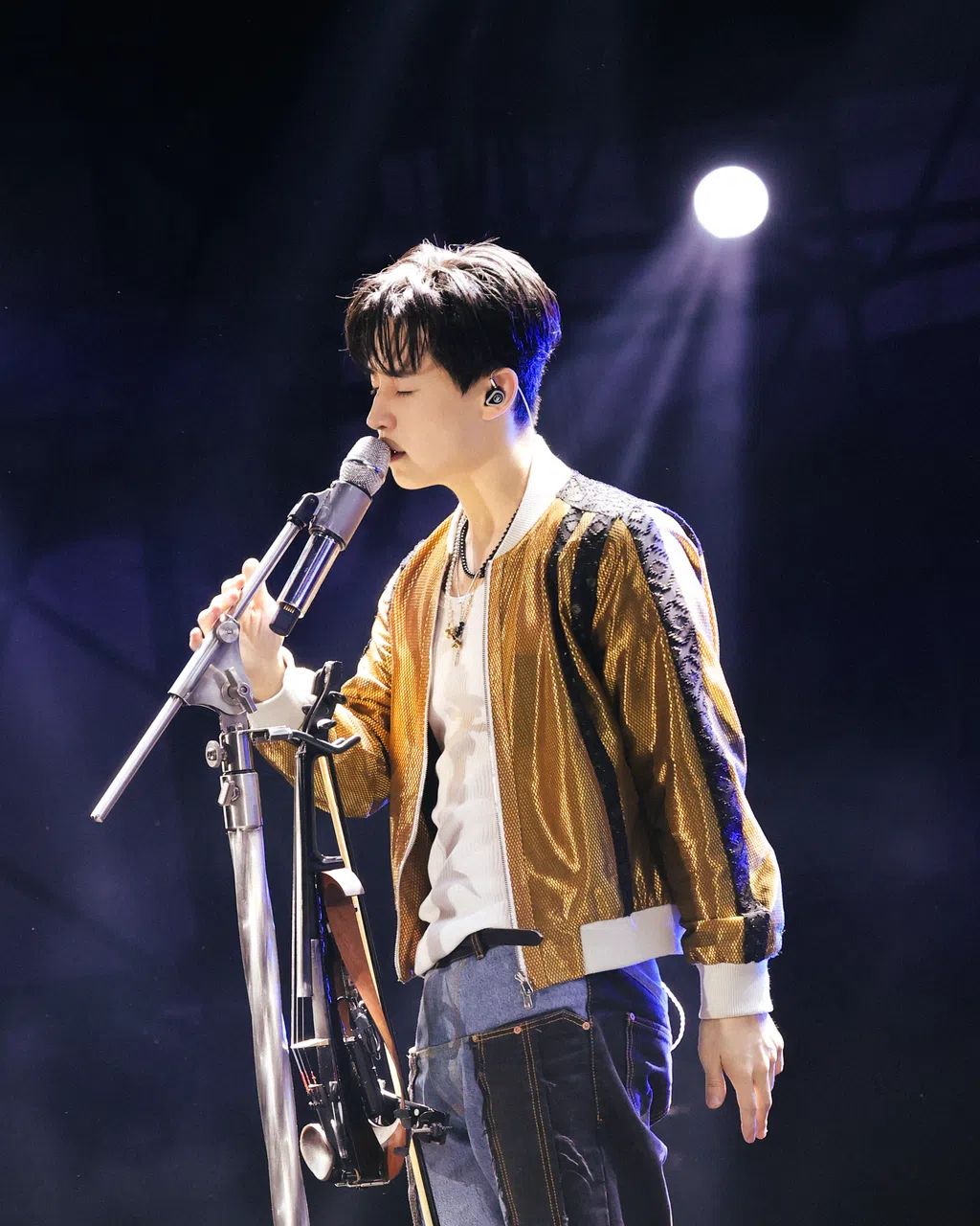 出道17年，刘宪华认为无须通过竞争来维持自己在娱乐圈的存在感。（主办单位提供）