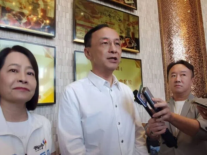 朱立伦谈“洋流”效应：国民党须戒慎恐惧、全力以赴