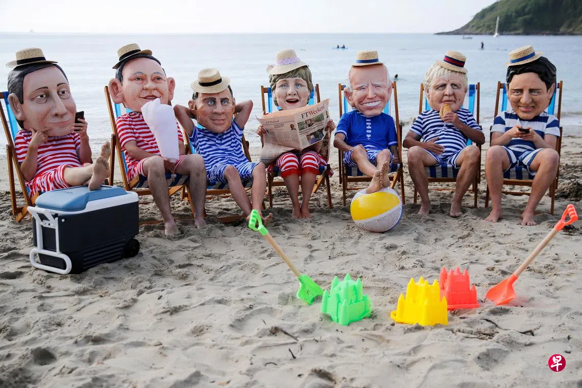 G7应对中国意见分歧拜登较强硬其他领袖态度谨慎| 联合早报