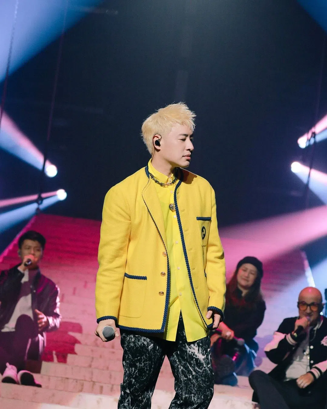 潘玮柏对在演唱会上唱出《反转地球》曲中40秒rap的歌迷折服。（取自潘玮柏IG）