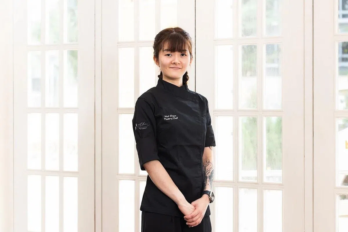 甜点厨师苏慧珊主理甜点吧Catkin by Huishan。（照片由受访者提供）