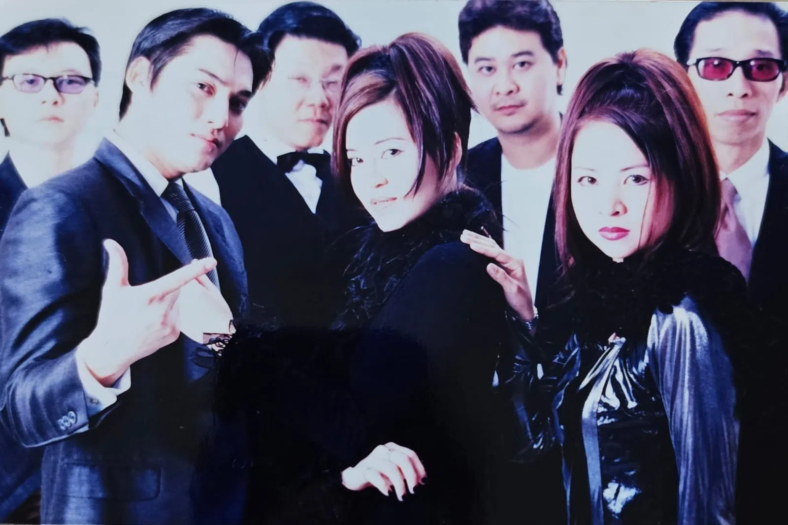 台风乐队是新加坡80年代红极一时的粤语乐队。（受访者提供）