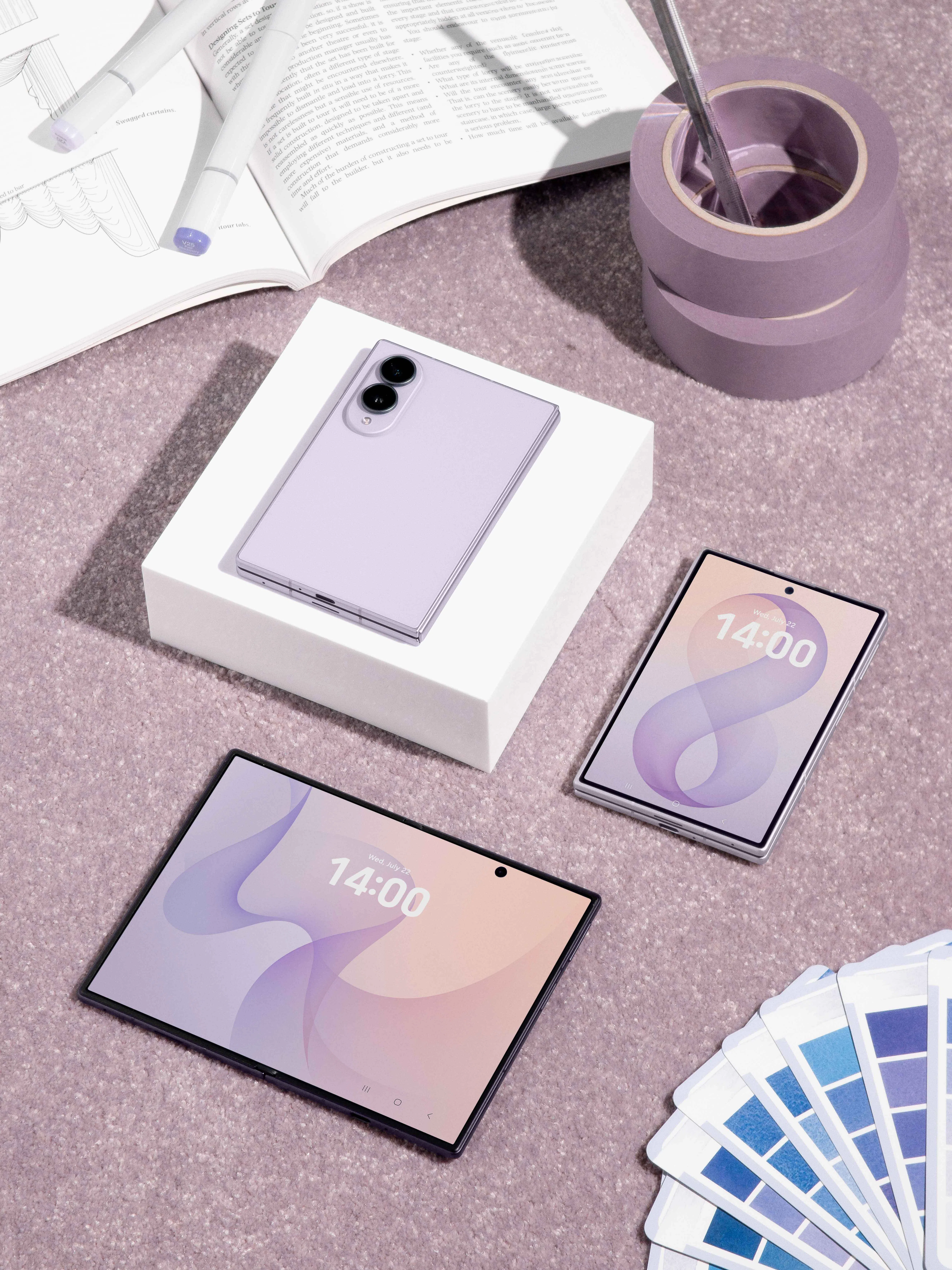 全新的Galaxy Z Fold8是三星迄今最轻巧的Z Fold，仅重201克。（三星提供）