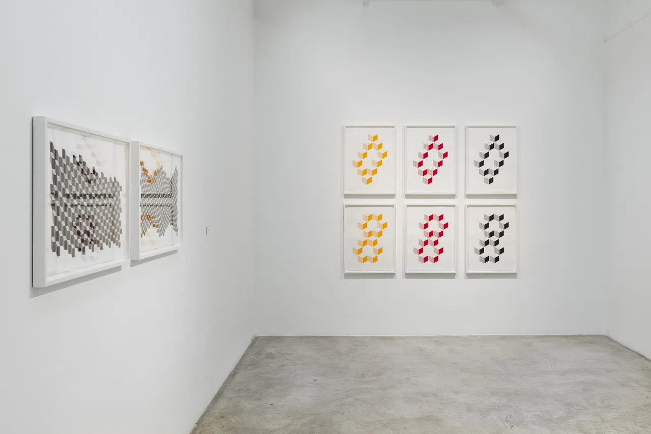 加拿大艺术家安吉拉·布洛赫以关闭激光切割技术创造出乐谱般的作品。（STPI提供）