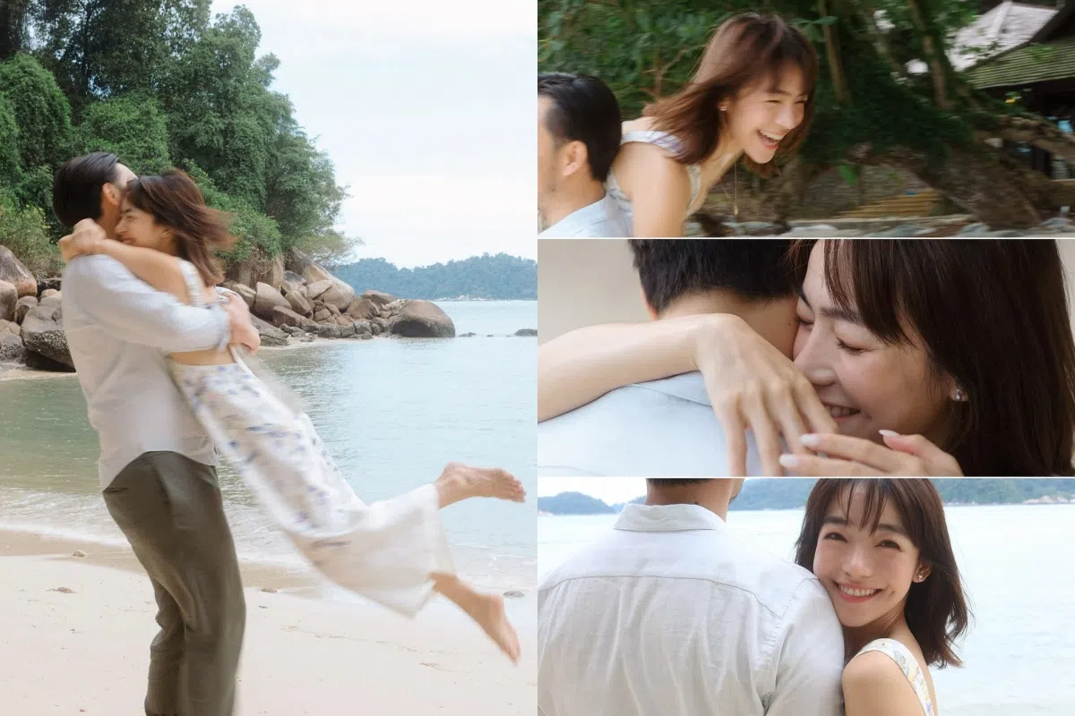 高艺分享获求婚的心情说“心中充满喜悦”。（取自高艺IG）