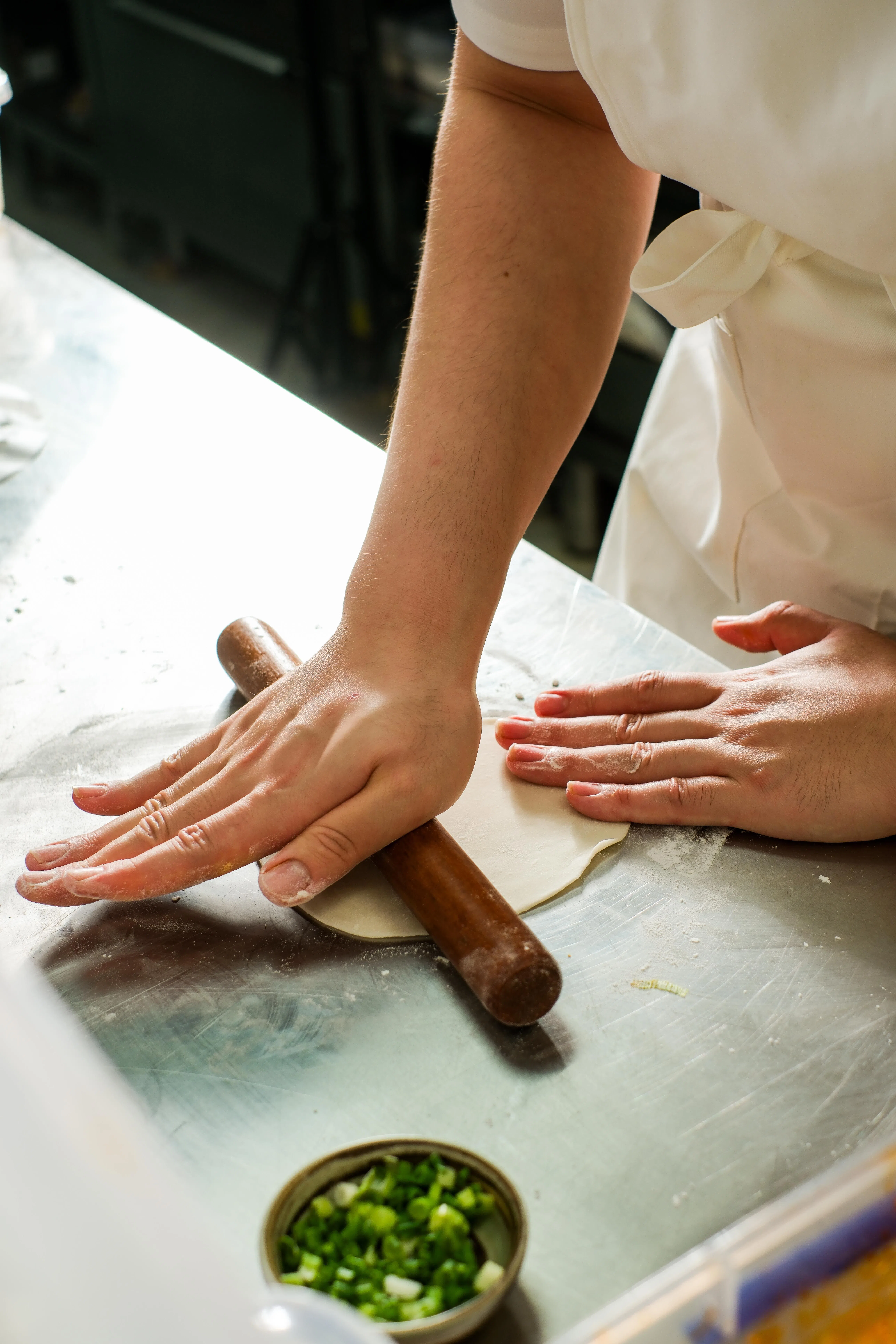 手工制作的江南非遗小吃，保留经典风味。（餐馆提供）