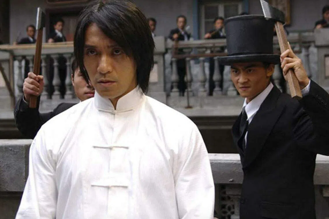 周星驰自导自演的《功夫》票房非常卖座。（互联网）