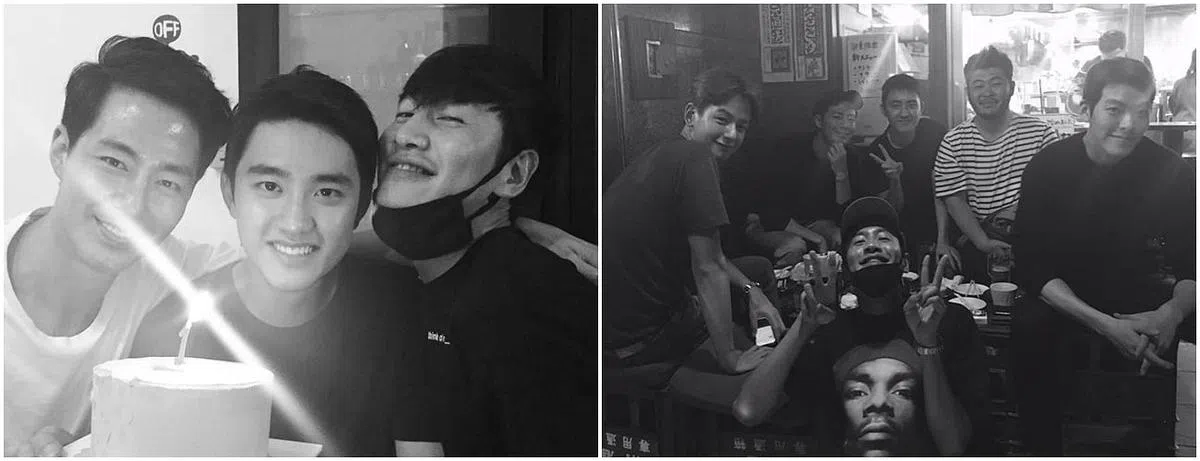 好友们再忙都会抽出时间相聚。（图/IG）