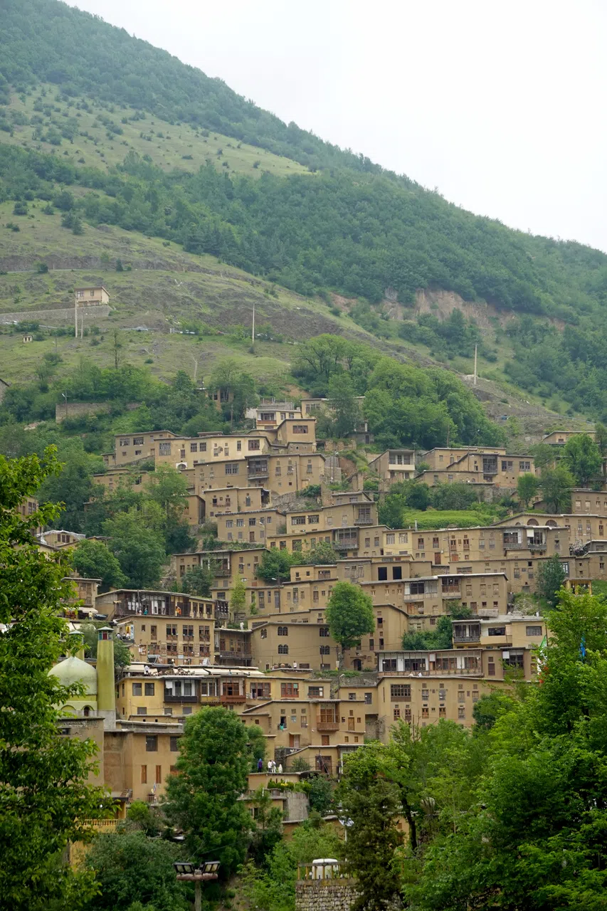 马苏雷村是伊朗北部一座千年小镇。                           （叶孝忠摄）